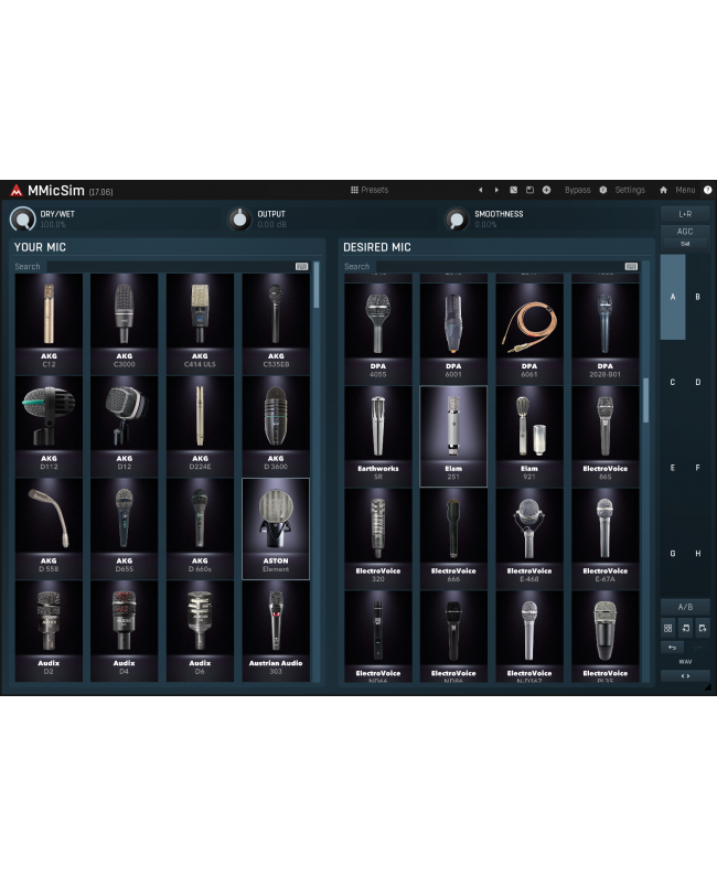 MELDA MMicSim Audio & Effect Plug-Ins