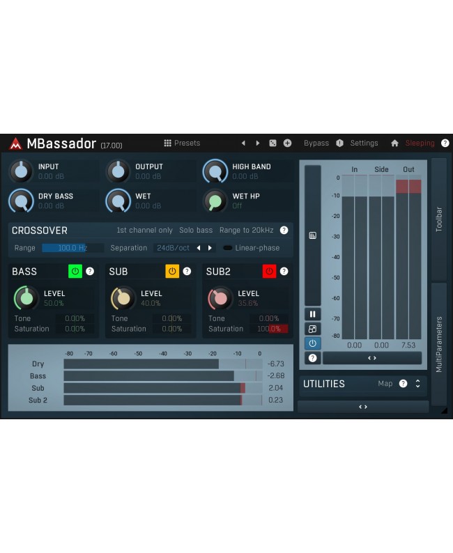 MELDA MBassador Audio & Effect Plug-Ins