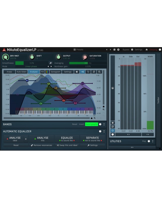 MELDA MAutoEqualizer Plugins audio & effetti