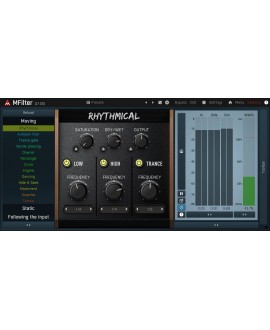 MELDA MFilter Audio- & Effektplugins
