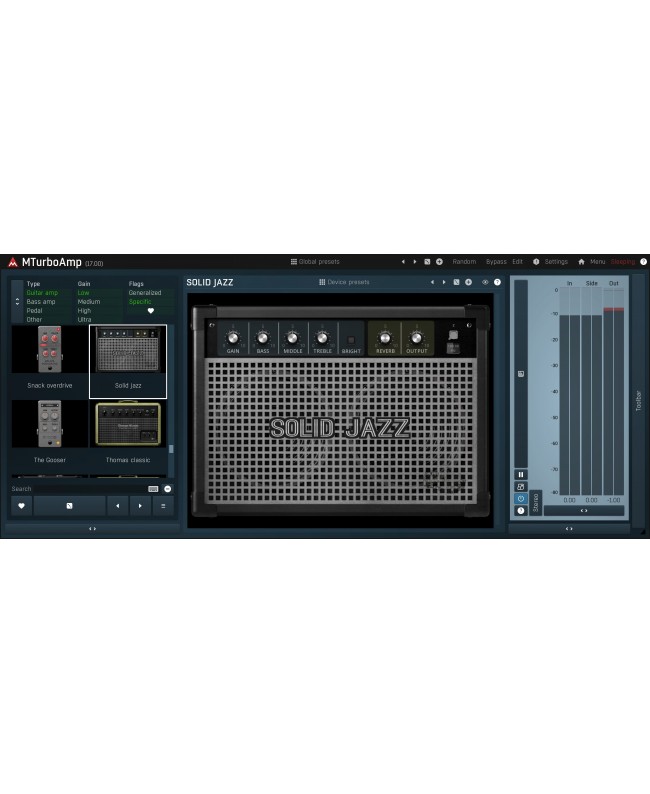 MELDA MTurboAmp Plugins audio & effetti