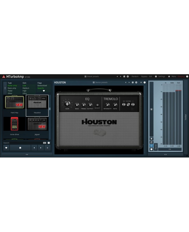 MELDA MTurboAmp Audio- & Effektplugins