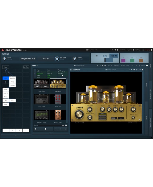 MELDA MGuitarArchitect Audio & Effect Plug-Ins