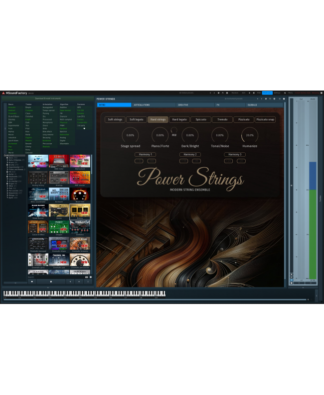 MELDA PowerStrings Virtual Instruments & Samplers