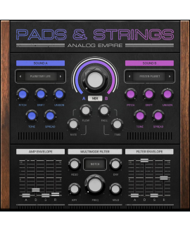 MELDA Analog Empire: Pads and Strings Virtual Instruments & Samplers