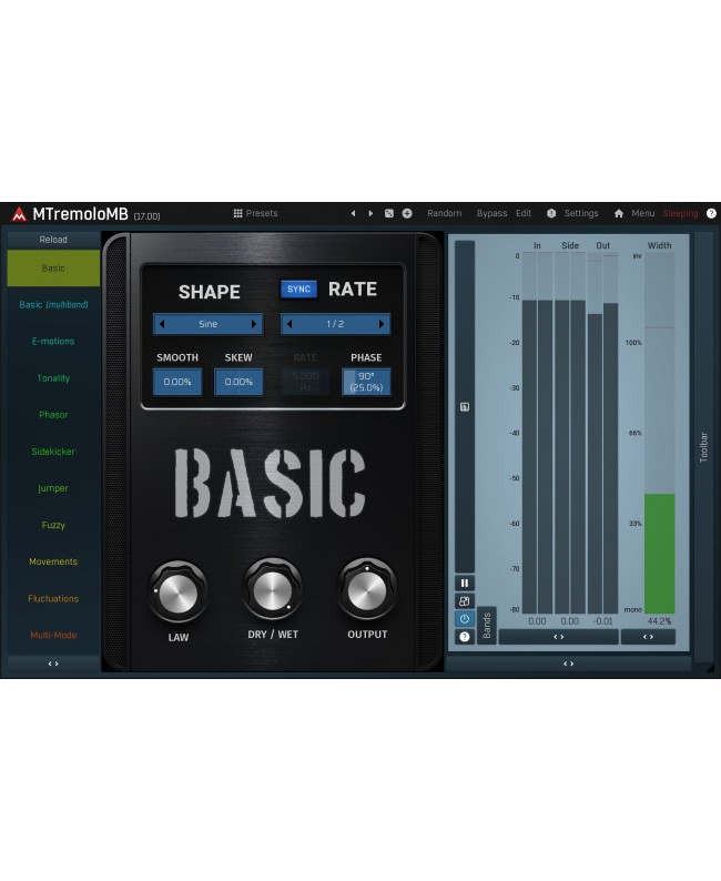 MELDA MTremoloMB Audio- & Effektplugins