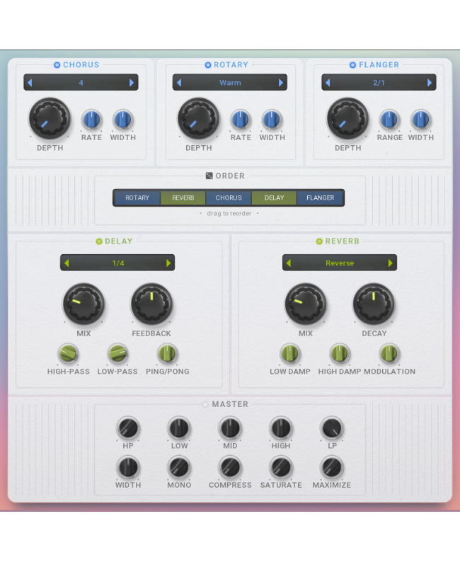 MELDA Rewind Audio & Effect Plug-Ins