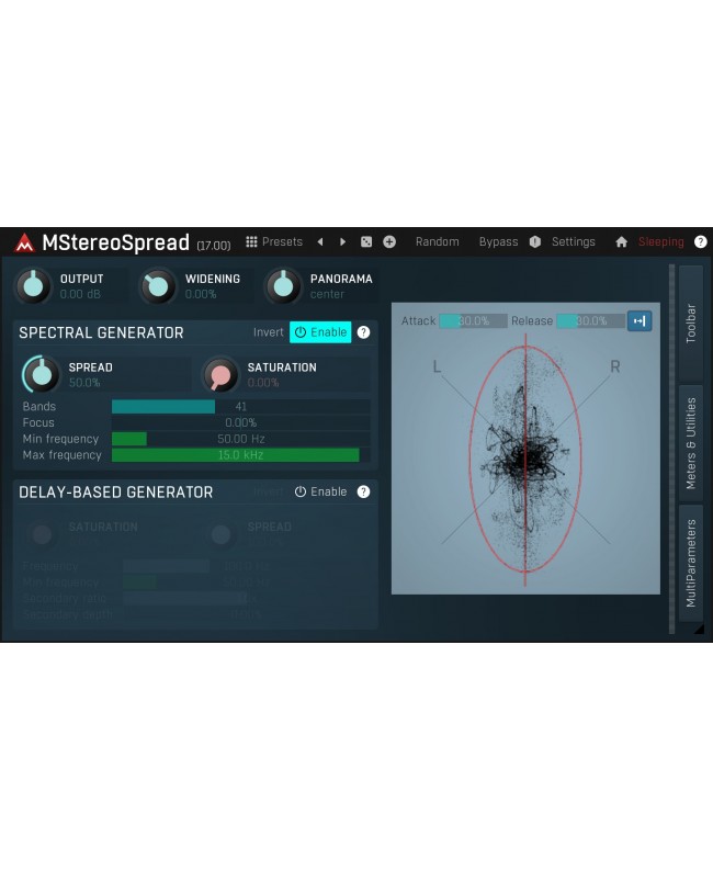 MELDA MStereoSpread Audio & Effect Plug-Ins