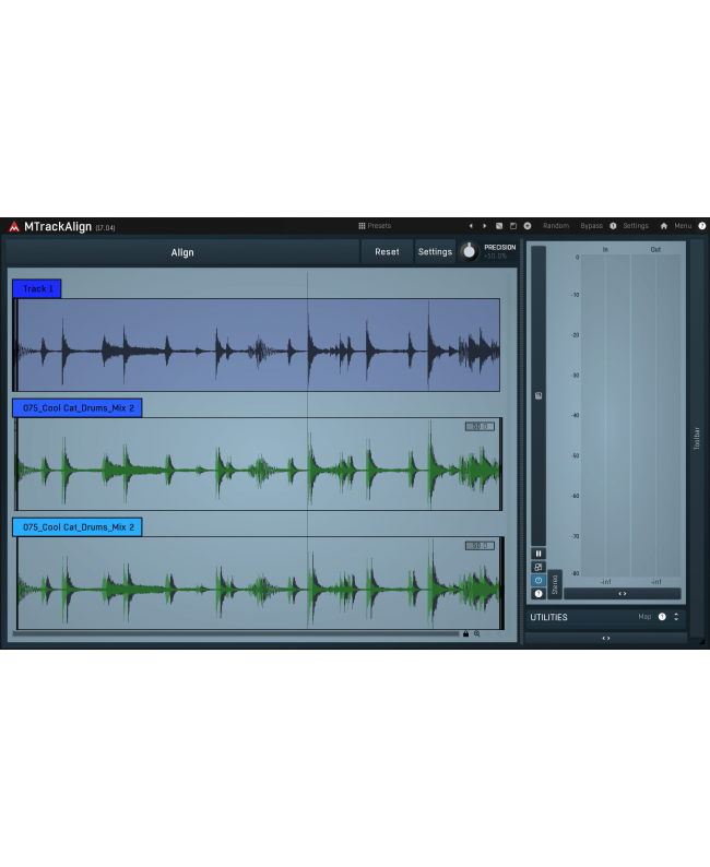 MELDA MTrackAlign Audio- & Effektplugins