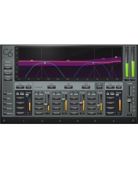 WAVES C6 Multiband Compressor Audio- & Effektplugins