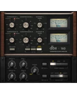WAVES dbx 160 Compressor / Limiter Audio- & Effektplugins