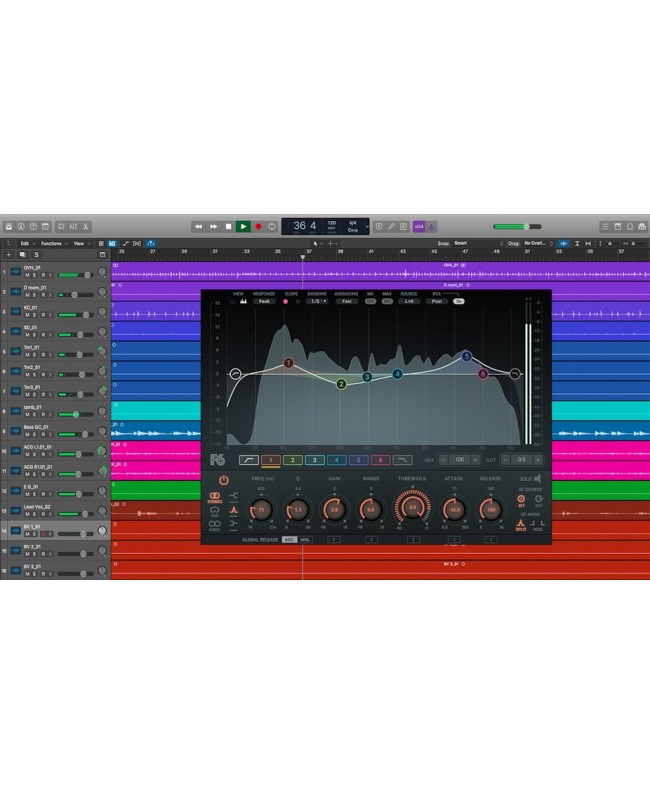 WAVES F6 Floating-Band Dynamic EQ Audio- & Effektplugins