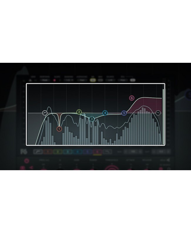 WAVES F6 Floating-Band Dynamic EQ Audio- & Effektplugins