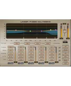 WAVES Linear Phase Multiband Compressor Audio & Effect Plug-Ins