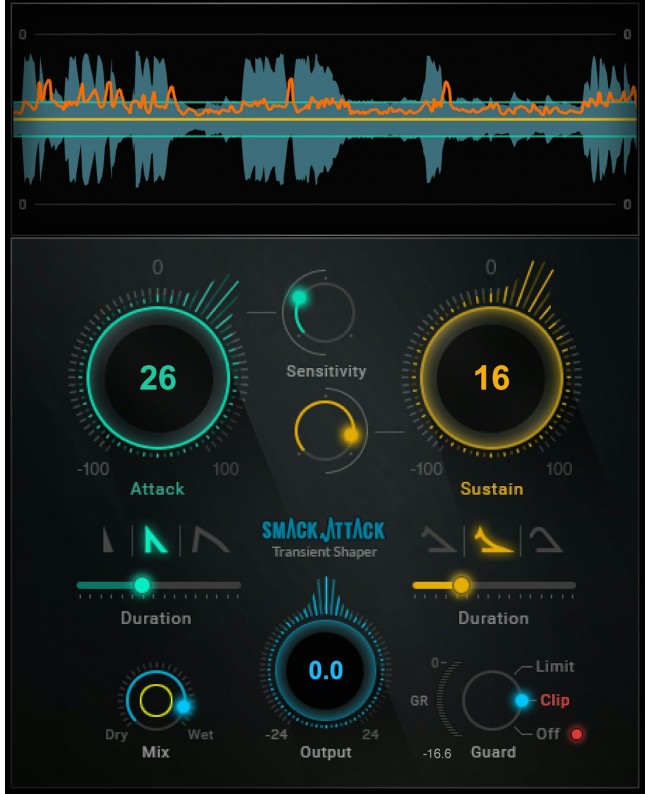 WAVES Smack Attack Audio- & Effektplugins