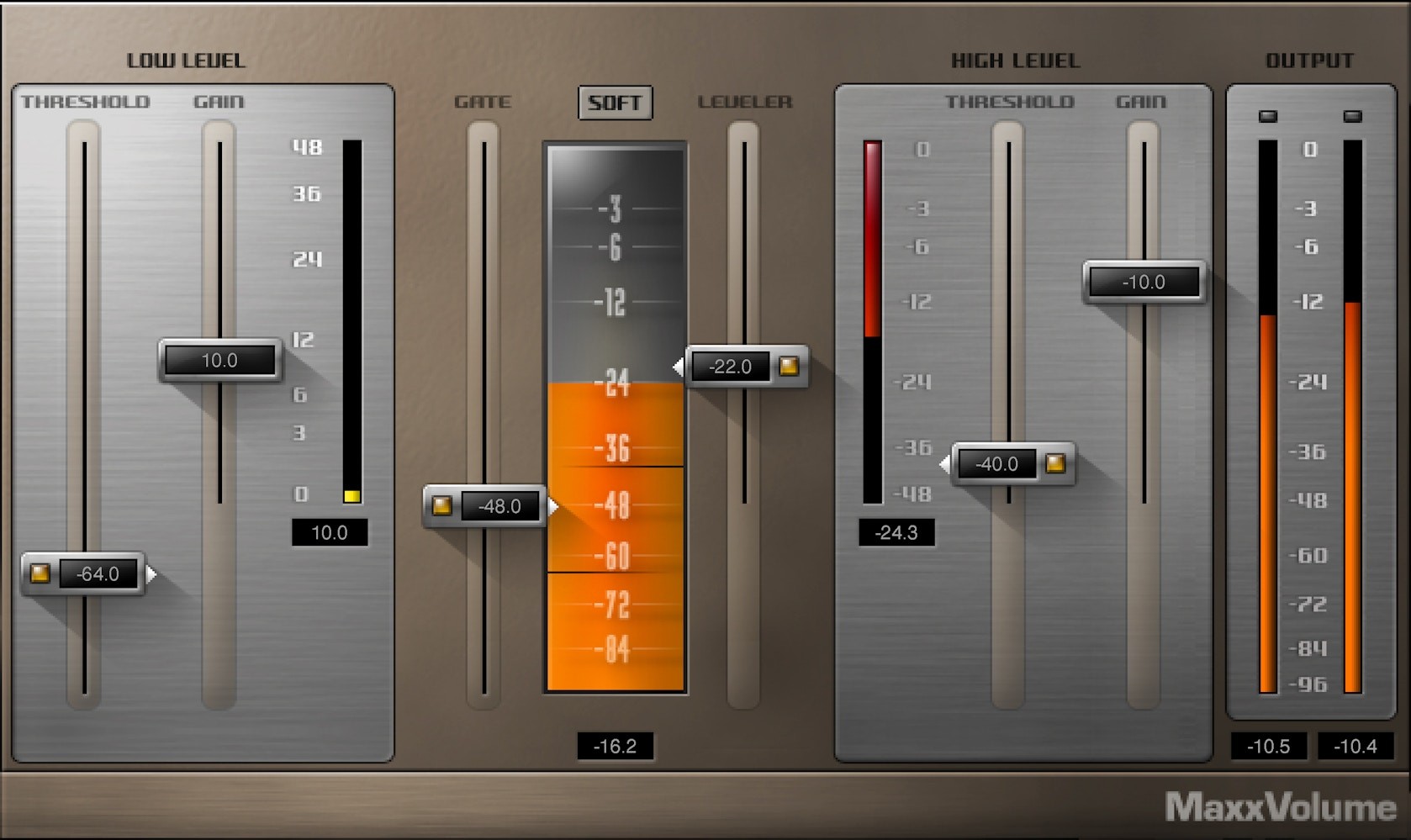 Plug In Effect List WAVES MaxxVolume | Audio & Effect Plug-Ins