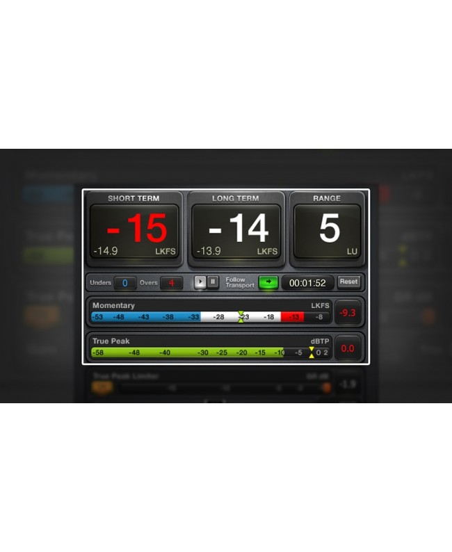 WAVES WLM Plus Loudness Meter Plugins audio & effetti
