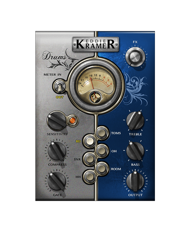 WAVES Eddie Kramer Drum Channel Audio- & Effektplugins