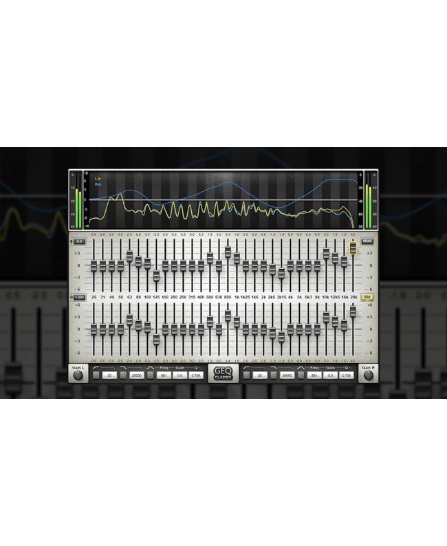 WAVES GEQ Graphic Equalizer Audio- & Effektplugins