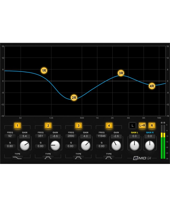 WAVES eMo Q4 Equalizer Audio & Effect Plug-Ins