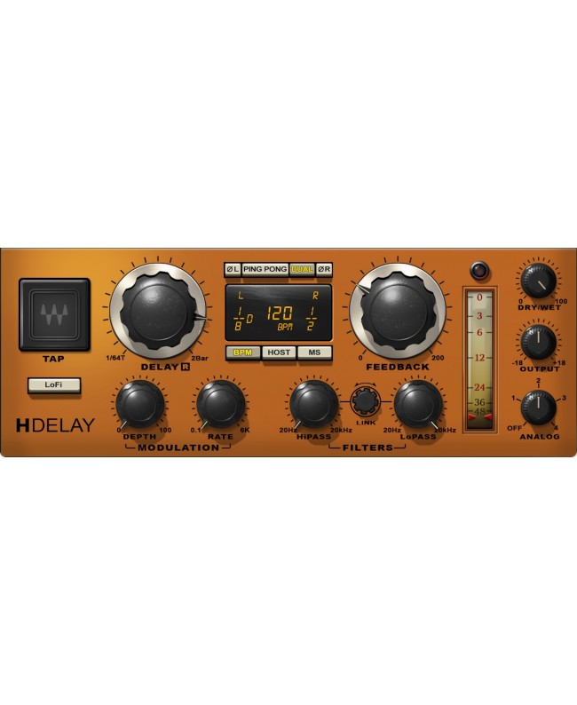 WAVES H-Delay Hybrid Delay Audio- & Effektplugins