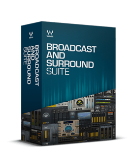 WAVES Broadcast and Surround Suite Plugins audio & effetti
