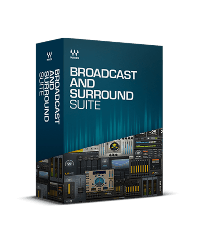 WAVES Broadcast and Surround Suite Audio- & Effektplugins