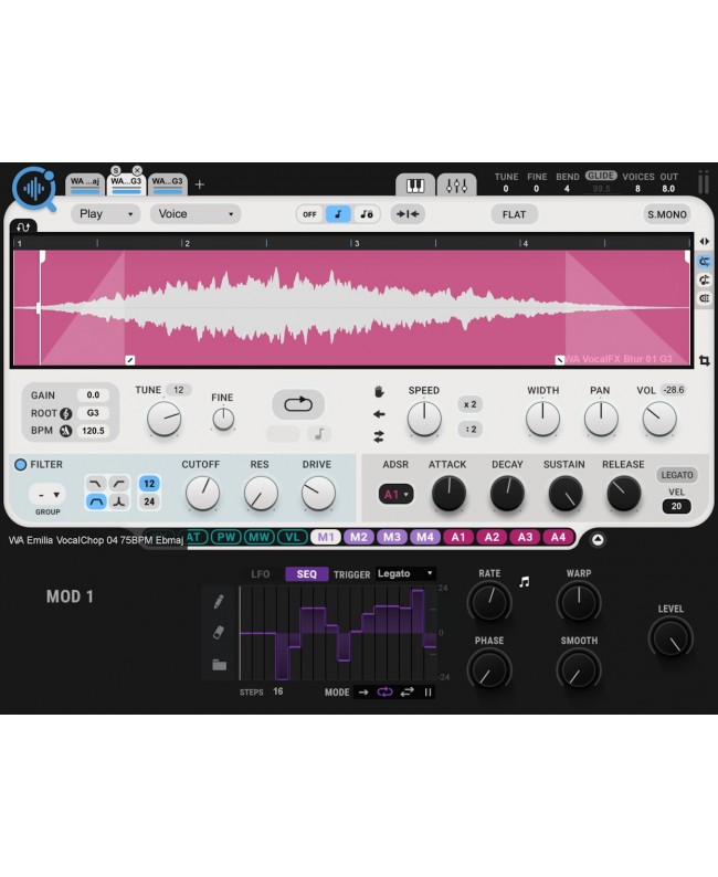 WAVES CR8 Creative Sampler Plugins audio & effetti