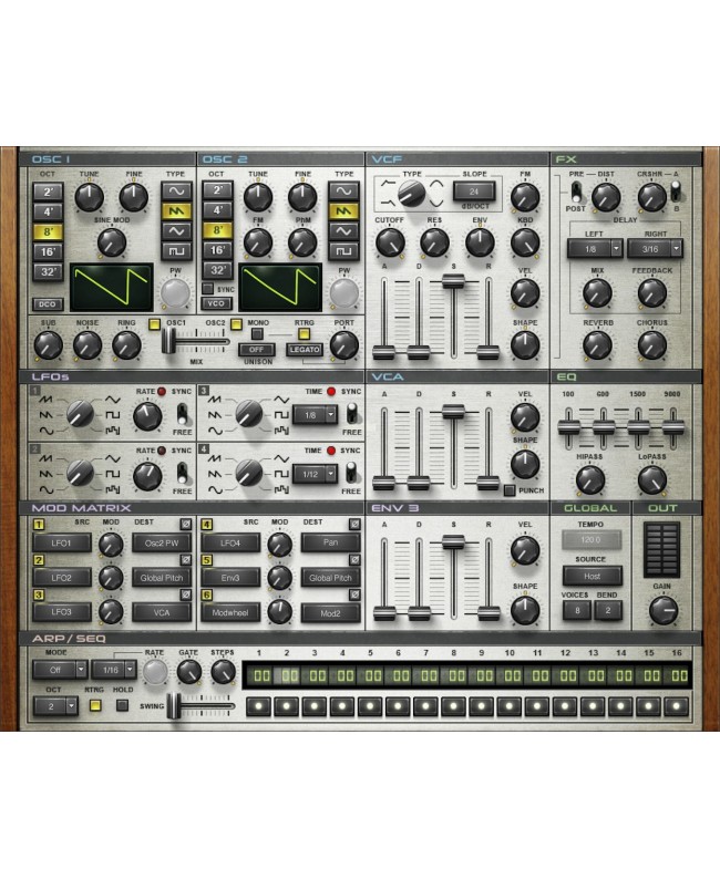 WAVES Element 2.0 Virtual Analog Synth Plugins audio & effetti