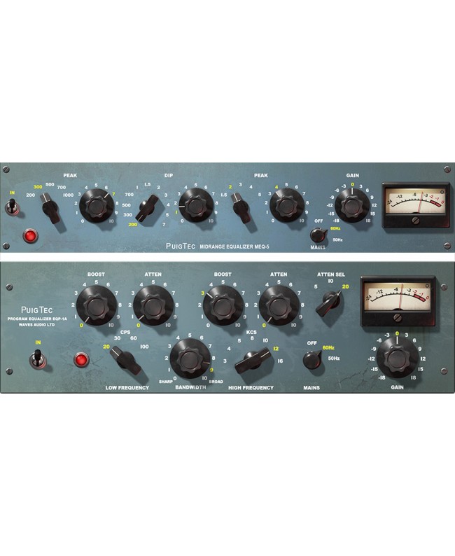 WAVES PuigTec EQs Audio- & Effektplugins