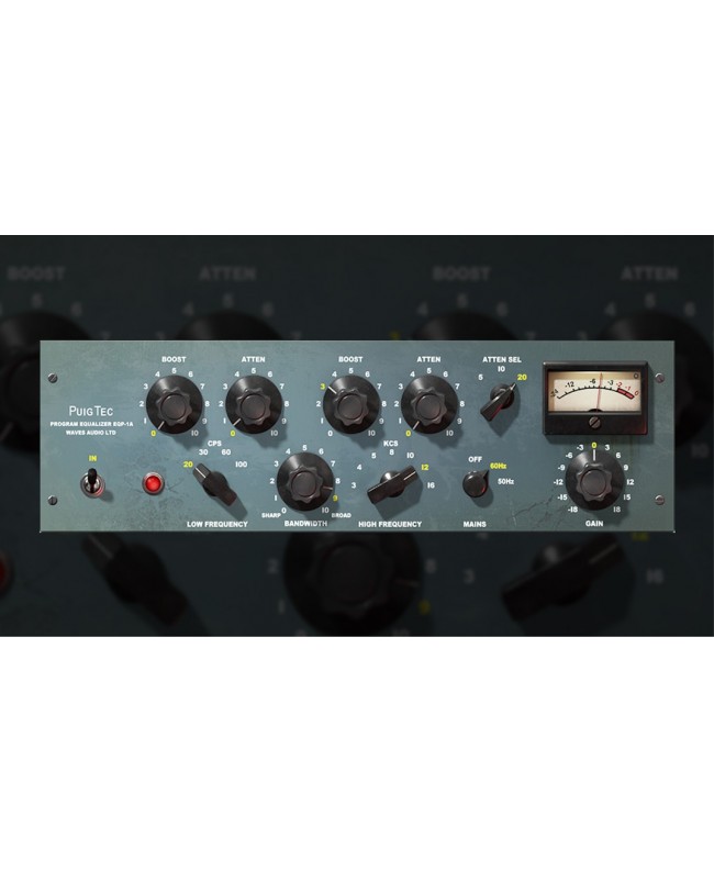 WAVES PuigTec EQs Plugins audio & effetti