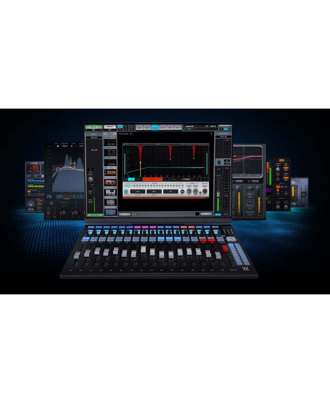 WAVES Mixer live eMotion LV1 - 32 canali St. Plugins audio & effetti