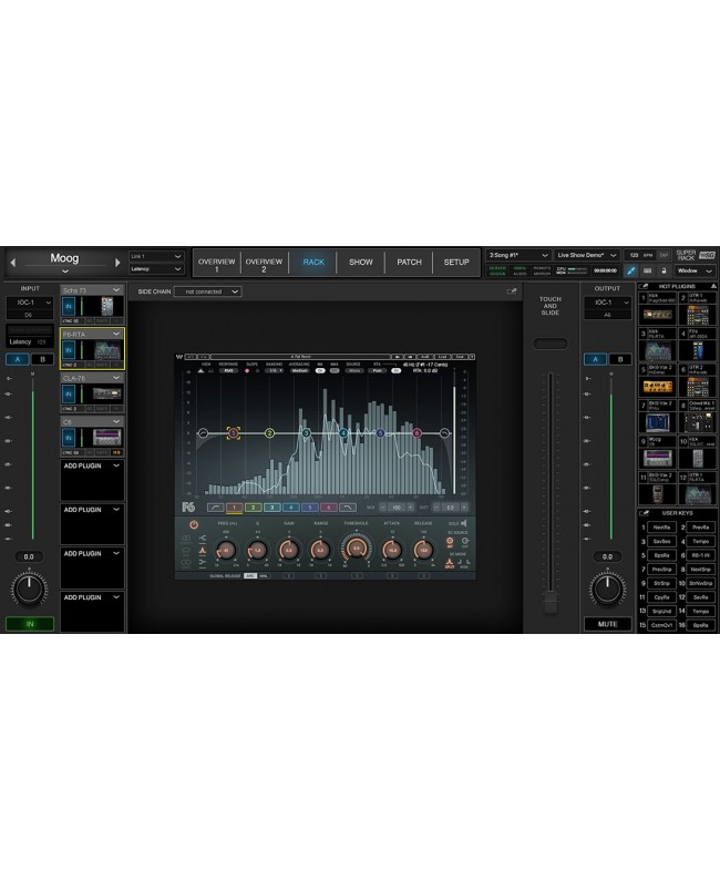 WAVES SuperRack SoundGrid Plugins audio & effetti
