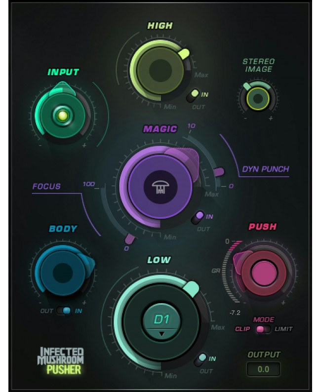WAVES Infected Mushroom Pusher Audio & Effect Plug-Ins