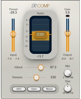 WAVES Renaissance Compressor Plugins audio & effetti