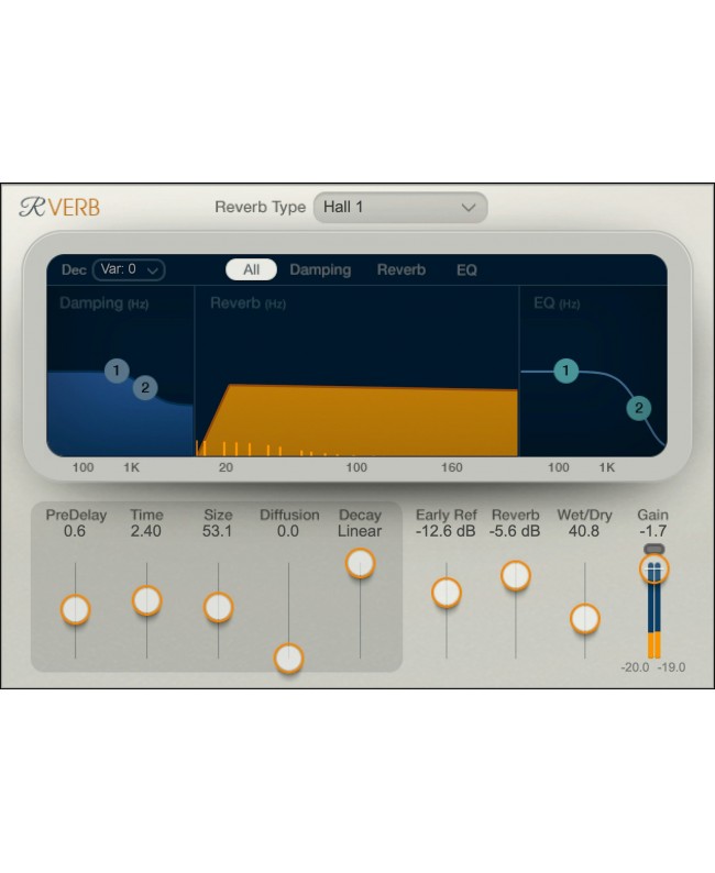 WAVES Renaissance Reverb Audio- & Effektplugins