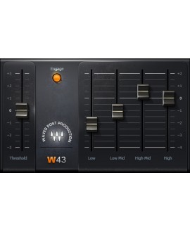 WAVES W43 Noise Reduction Plugin Audio & Effect Plug-Ins