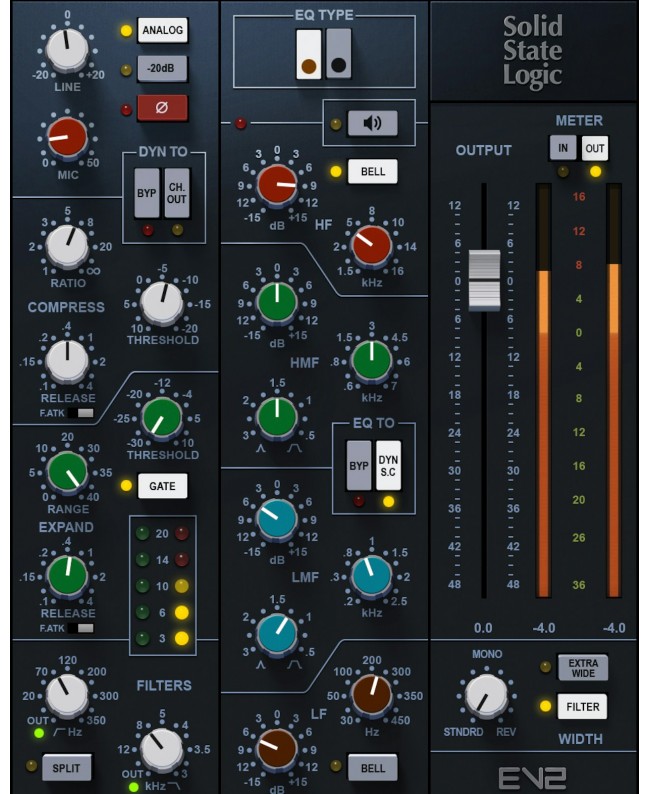 WAVES SSL EV2 Channel Audio- & Effektplugins