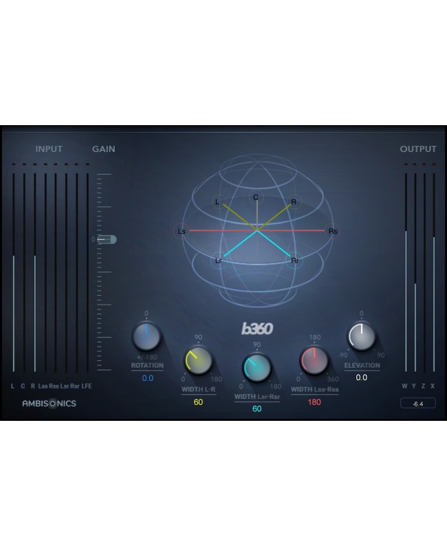 WAVES B360 Ambisonics Encoder Audio & Effect Plug-Ins