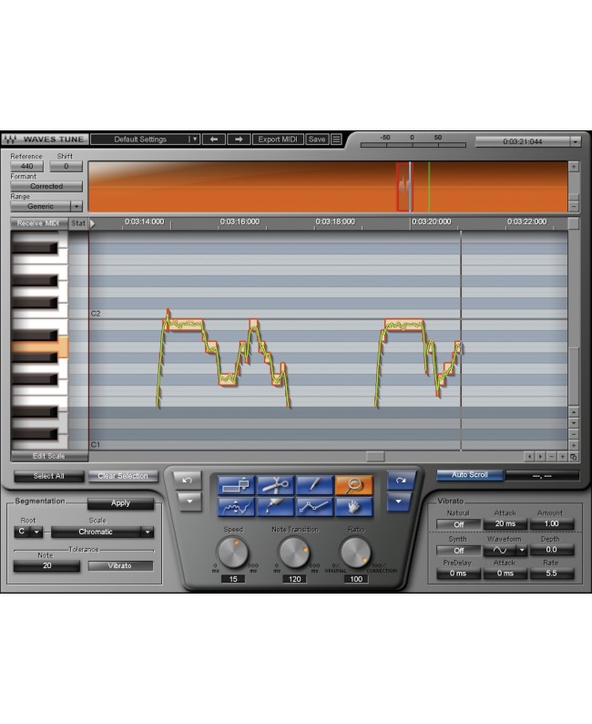 WAVES Tune Audio- & Effektplugins