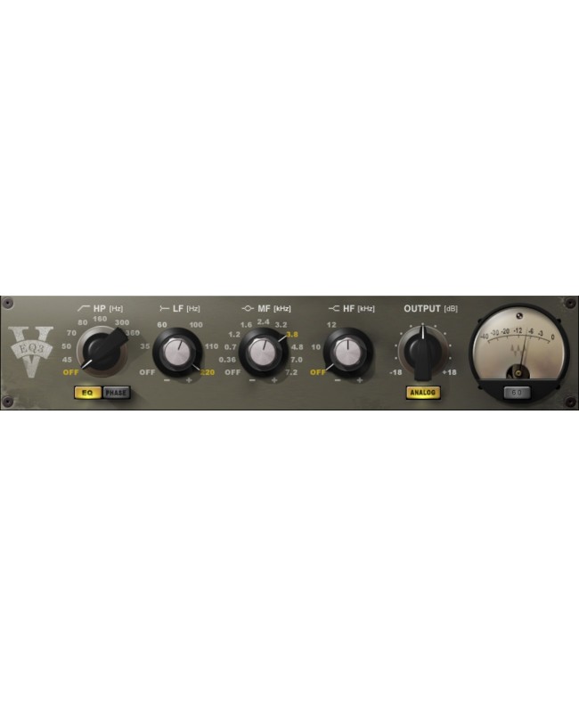 WAVES V-EQ3 Audio & Effect Plug-Ins