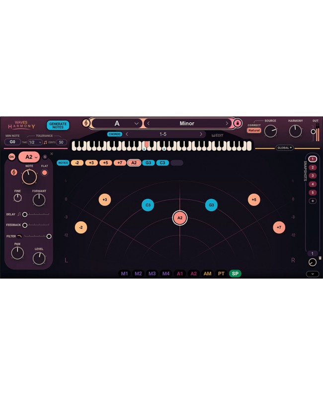 WAVES Harmony Audio- & Effektplugins