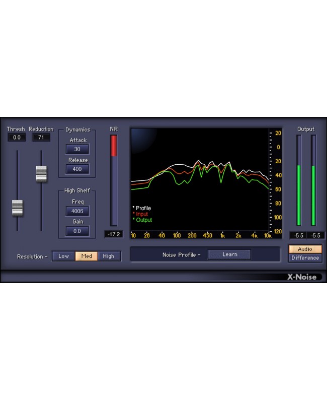 WAVES X-Noise Audio- & Effektplugins