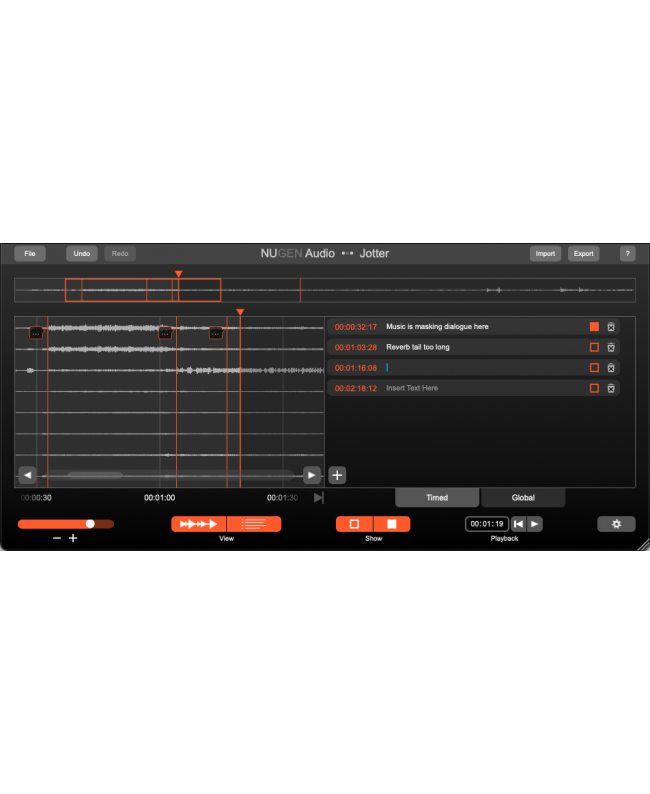 NUGEN Audio NUGEN Jotter Plugins audio & effetti