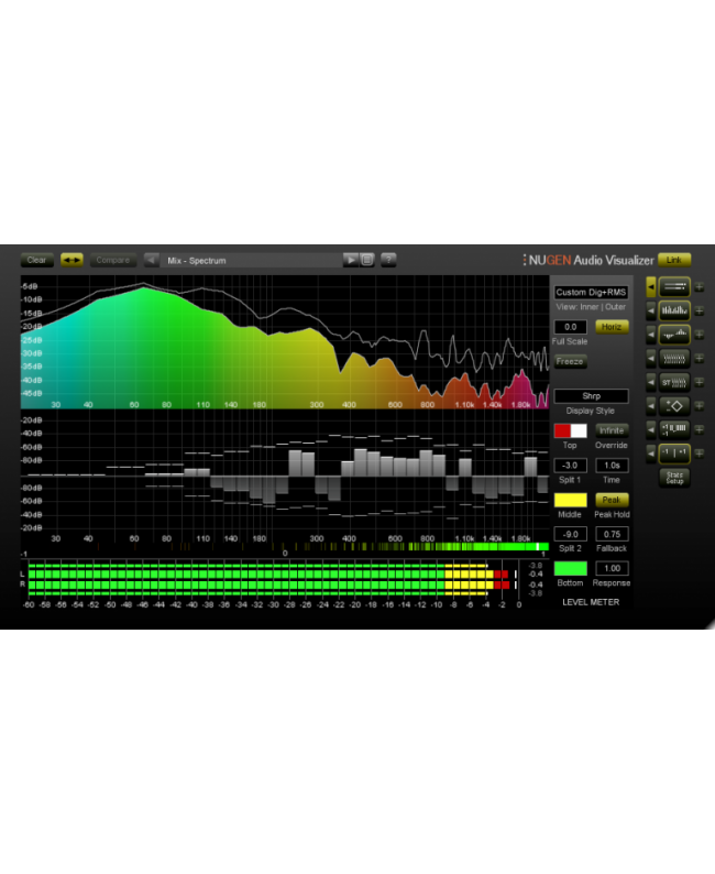 NUGEN Audio NUGEN Visualizer 2 Audio & Effect Plug-Ins