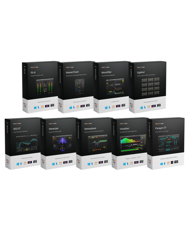 NUGEN Audio Pacchetto produttore NUGEN Plugins audio & effetti