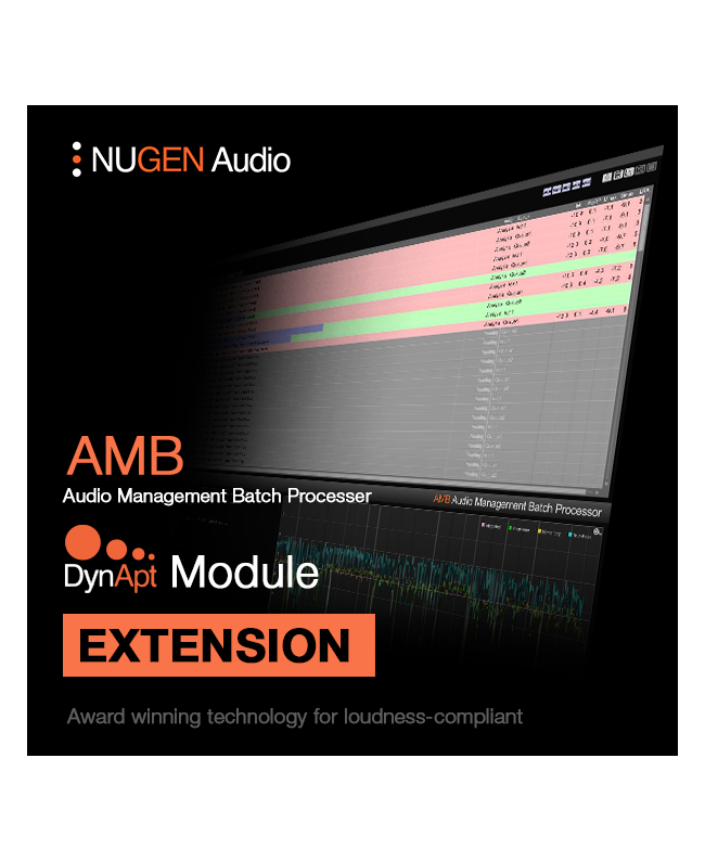 NUGEN Audio NUGEN AMB DynApt Module Audio & Effect Plug-Ins