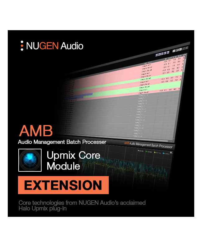 NUGEN Audio NUGEN AMB Upmix Module Audio & Effect Plug-Ins