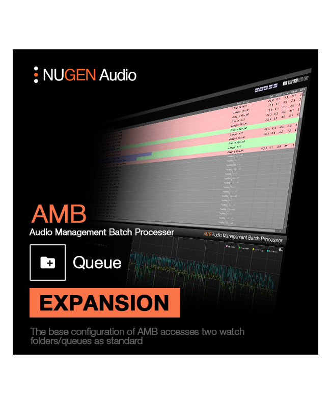 NUGEN Audio NUGEN AMB Queue expansion Plugins audio & effetti
