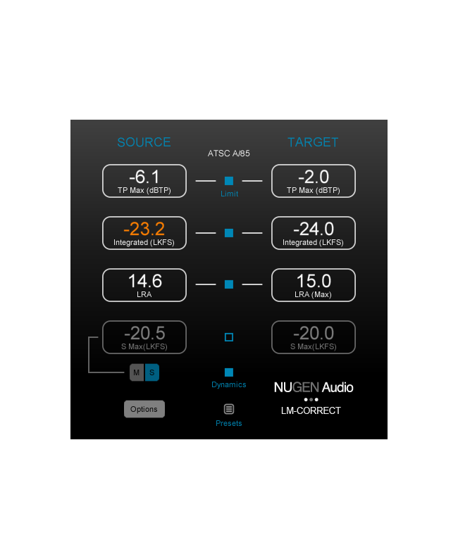 NUGEN Audio NUGEN LM-Cor w DynApt extension Audio & Effect Plug-Ins
